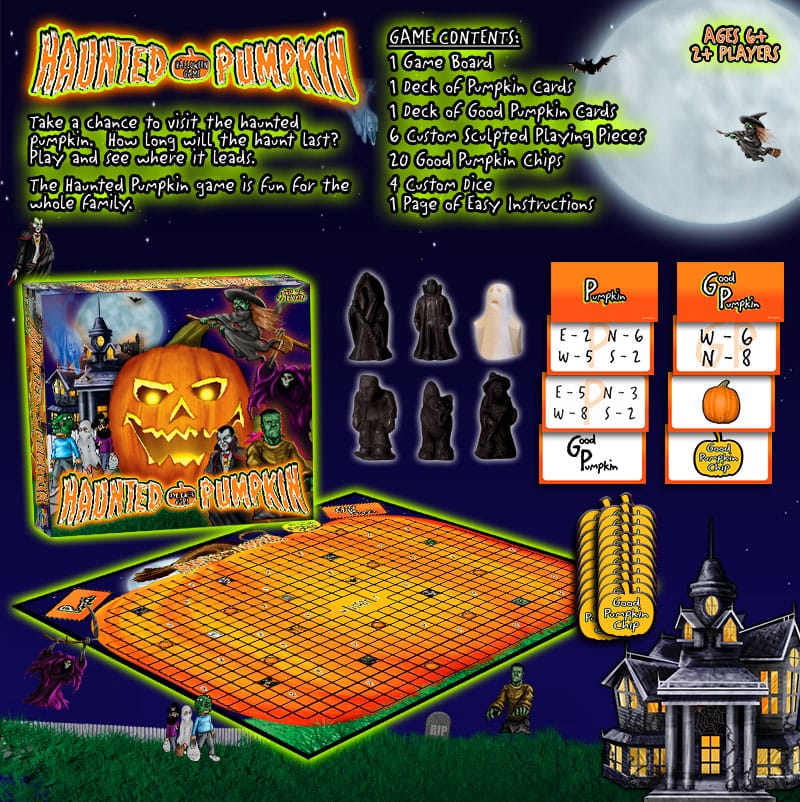 Haunted Pumpkin Board Game