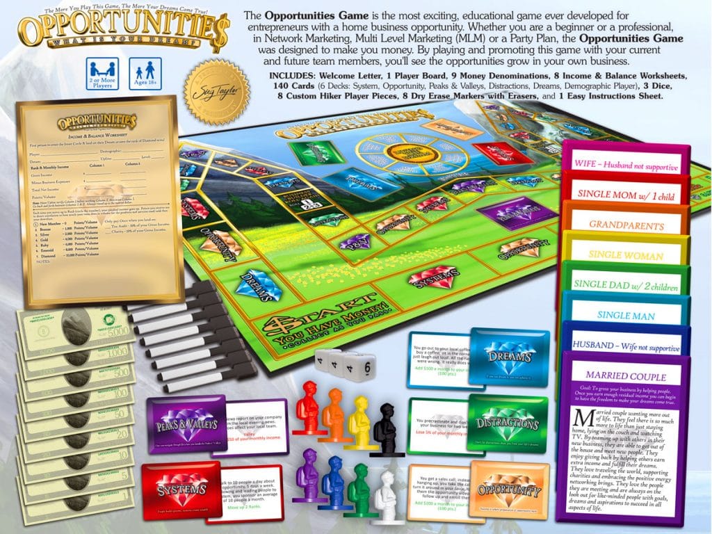 Opportunties Board Game